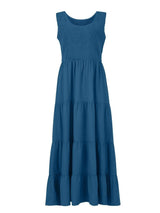 Strap top skirt with pleats and spliced A-line large swing dress - V.I.P Digital Presence