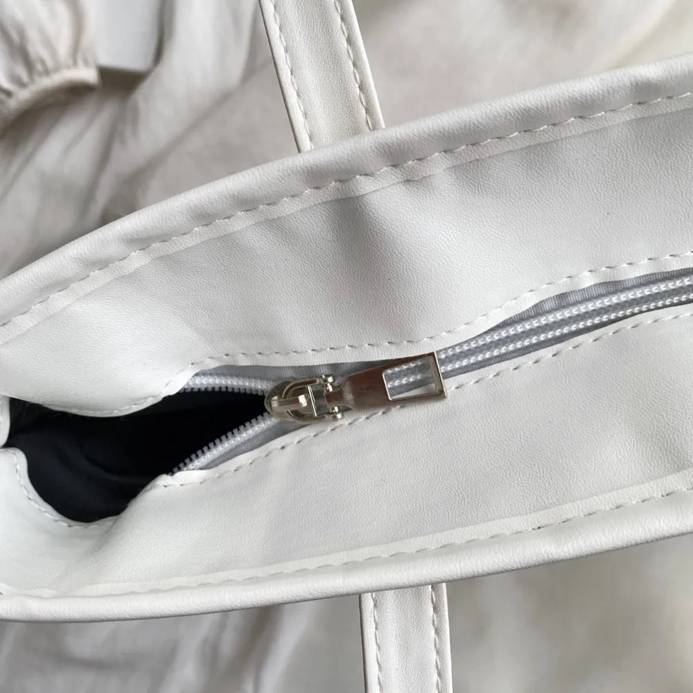 Straw Weave Leather Strap Tote Bag - V.I.P Digital Presence