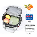 Street style cool lunch bag insulation fresh-keeping bag leak-proof ice pack double-layer insulation lunch bag - V.I.P Digital Presence
