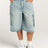 Street trendsetters ordinary washed workwear women's denim straight leg pants - V.I.P Digital Presence