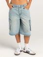 Street trendsetters ordinary washed workwear women's denim straight leg pants - V.I.P Digital Presence