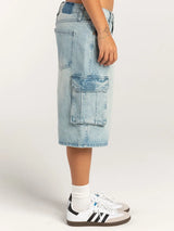 Street trendsetters ordinary washed workwear women's denim straight leg pants - V.I.P Digital Presence