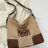 Suede Patch Adjustable Strap Tote Bag - V.I.P Digital Presence