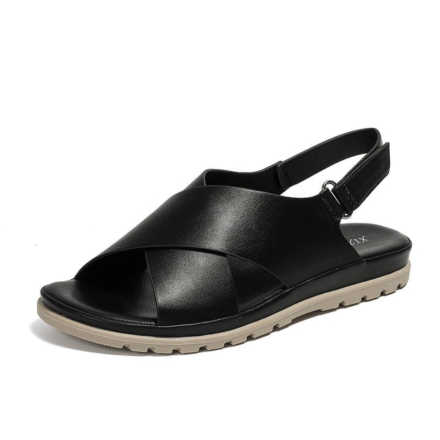 Summer new cross cross strap comfortable flat sandals for women - V.I.P Digital Presence