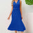 Surplice Sleeveless Midi Pleated Dress - V.I.P Digital Presence