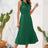 Swiss Dot Tie Neck Sleeveless Dress - V.I.P Digital Presence
