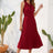 Swiss Dot Tie Neck Sleeveless Dress - V.I.P Digital Presence
