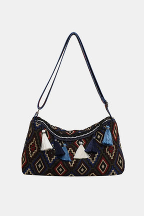 Tassel Adjustable Strap Shoulder Bag - V.I.P Digital Presence