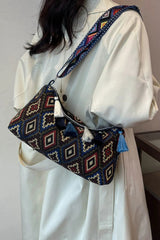 Tassel Adjustable Strap Shoulder Bag - V.I.P Digital Presence