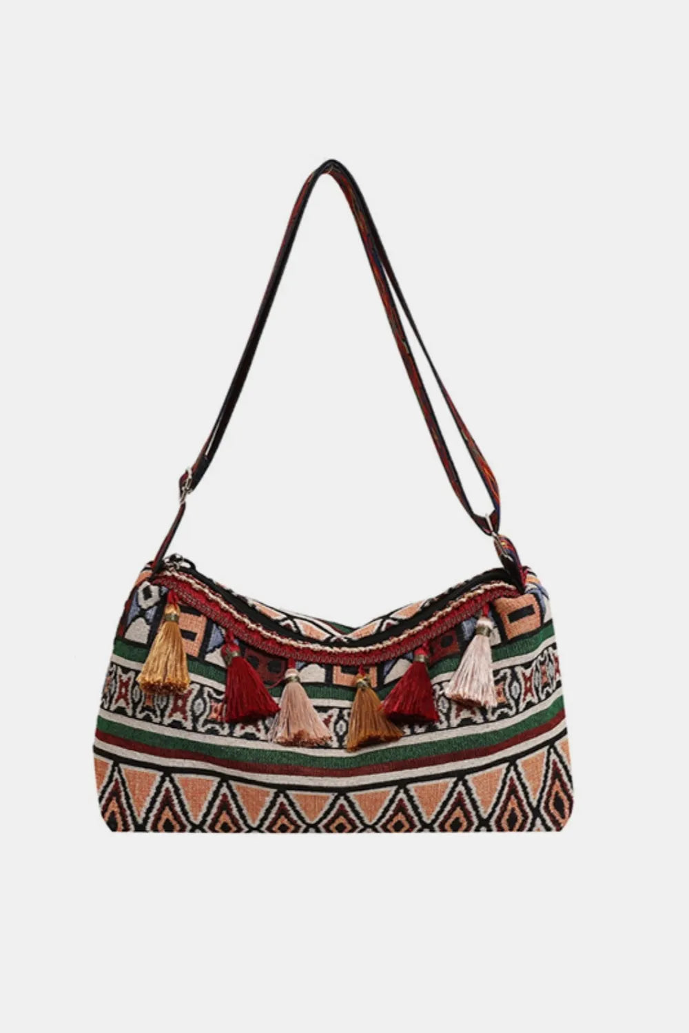 Tassel Adjustable Strap Shoulder Bag - V.I.P Digital Presence