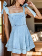 Temperament Commuting Fashion Strap Denim Women's Dress - V.I.P Digital Presence