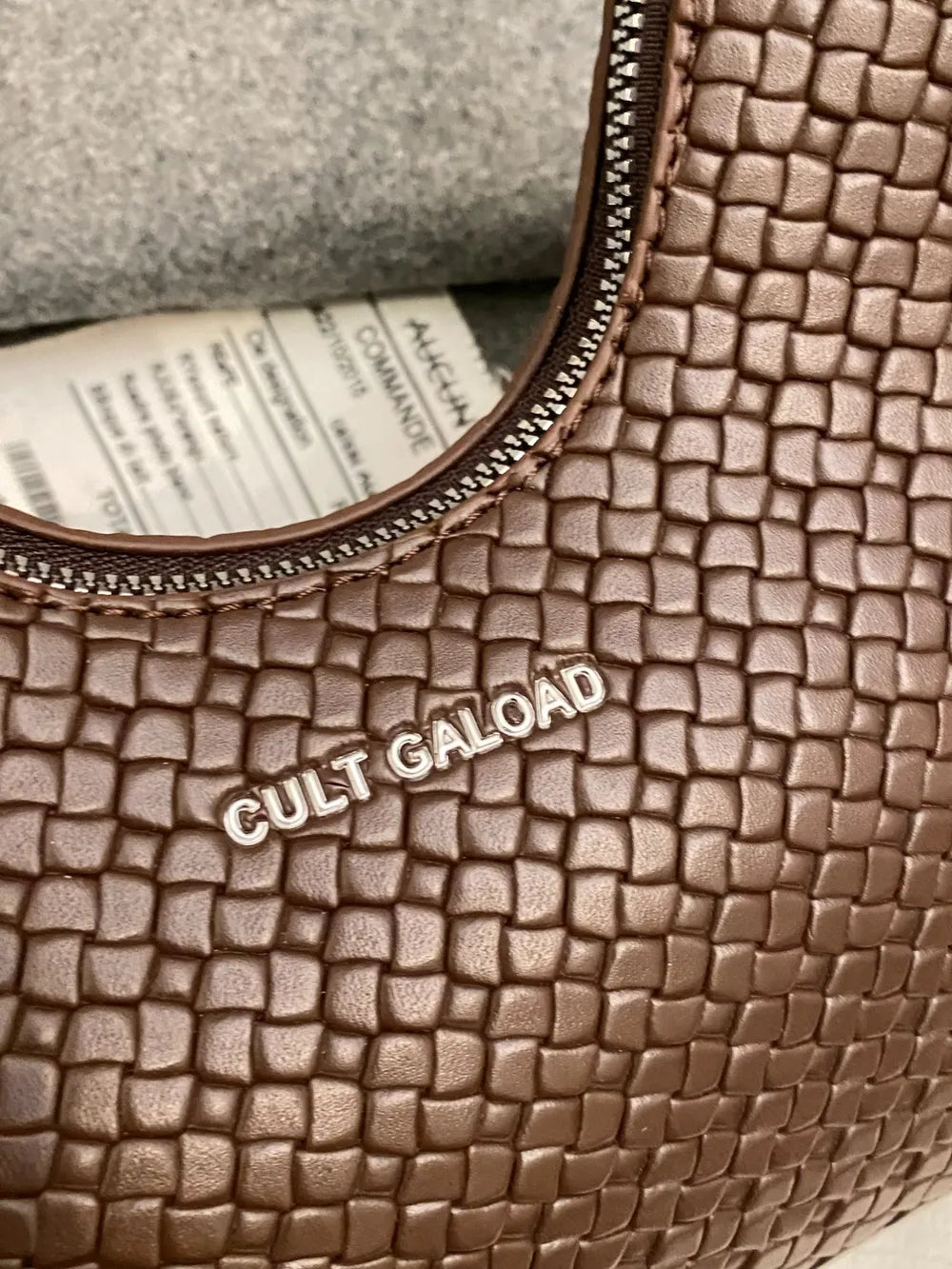 Texture PU Leather Shoulder Bag - V.I.P Digital Presence