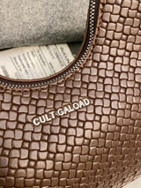 Texture PU Leather Shoulder Bag - V.I.P Digital Presence