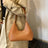 Texture PU Leather Shoulder Bag - V.I.P Digital Presence