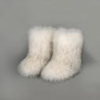 Thermal Fuzzy Platform Boots - V.I.P Digital Presence