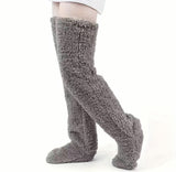 Thick leg warmers, knee pads, warm plush pants, long leg exposed socks - V.I.P Digital Presence