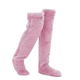 Thick leg warmers, knee pads, warm plush pants, long leg exposed socks - V.I.P Digital Presence