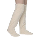 Thick leg warmers, knee pads, warm plush pants, long leg exposed socks - V.I.P Digital Presence