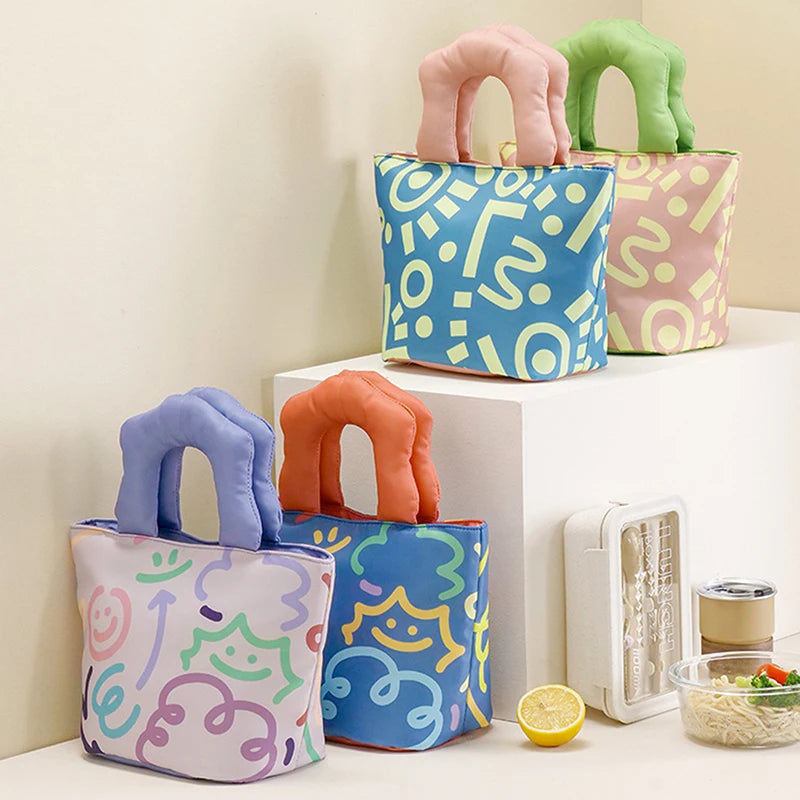Thickened aluminum foil lunch bag for primary school students with insulated food - V.I.P Digital Presence