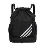 Thickened backpack, large capacity, ultra-light dry and wet separation sports swimming bag, drawstring training backpack - V.I.P Digital Presence