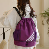 Thickened backpack, large capacity, ultra-light dry and wet separation sports swimming bag, drawstring training backpack - V.I.P Digital Presence