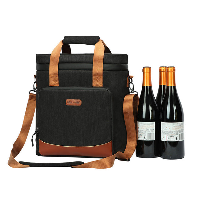 Thickened waterproof and anti-collision red wine bag to keep cold and chill wine portable ice bag insulation bag - V.I.P Digital Presence
