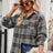 Thousand bird plaid button down flannel shirt - V.I.P Digital Presence