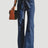 Tied Flare Jeans with Pockets - V.I.P Digital Presence