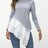 Tiered Contrast Round Neck Long Sleeve T-Shirt - V.I.P Digital Presence