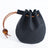 Top layer cowhide drawstring zero wallet Vintage leather coin bag Storage bag Bundle pocket bag Casual handheld small wallet - V.I.P Digital Presence