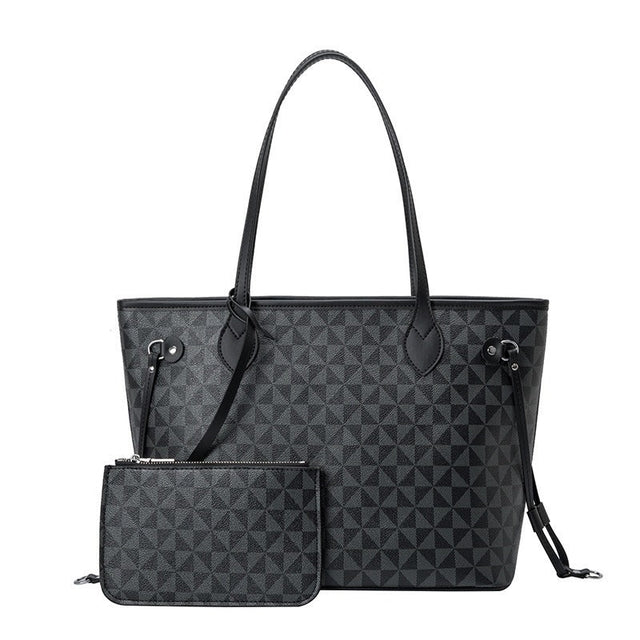 Tote Bag Windmill Pattern Handheld Shoulder Bag Large Capacity Two Piece Set Mother's Bag - V.I.P Digital Presence