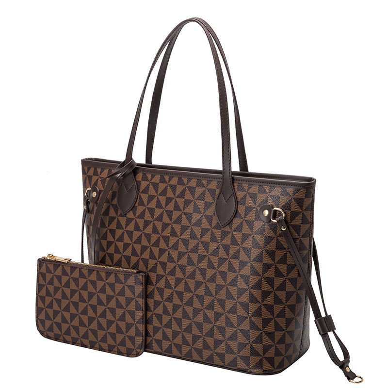Tote Bag Windmill Pattern Handheld Shoulder Bag Large Capacity Two Piece Set Mother's Bag - V.I.P Digital Presence