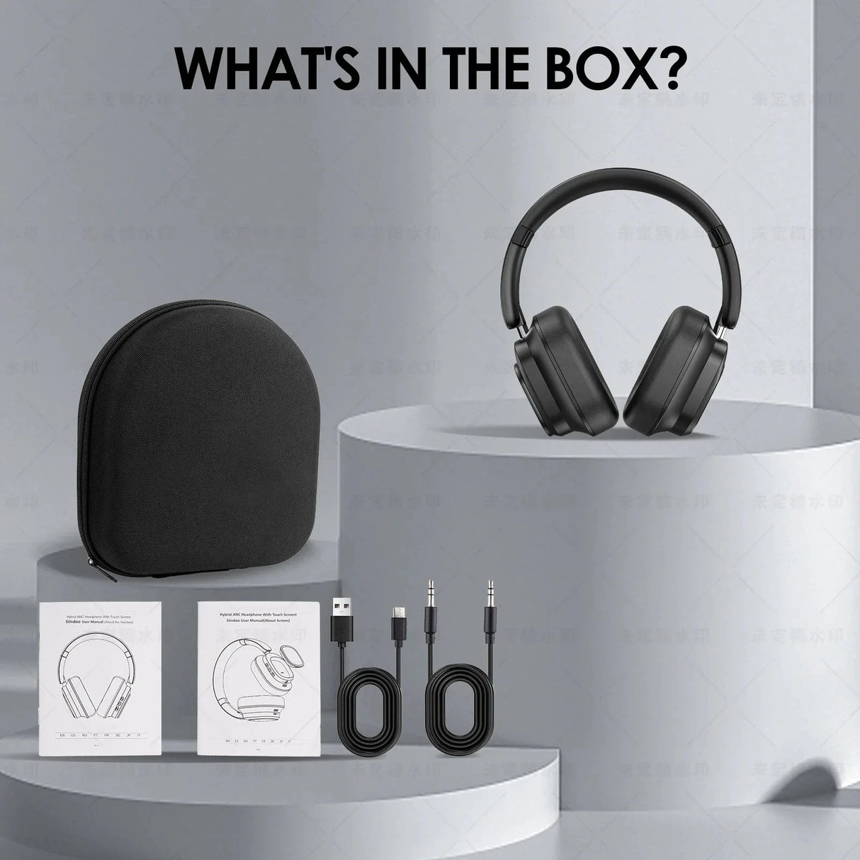 Touch Screen Noise Cancellation Eye Headphones - V.I.P Digital Presence