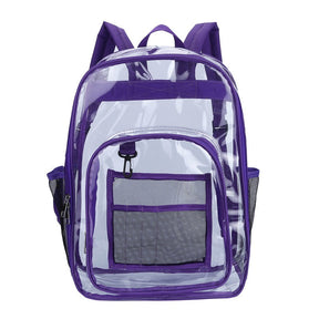Transparent Backpack PVC Backpack PVC Schoolbag Large Capacity Student Schoolbag - V.I.P Digital Presence