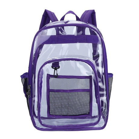 Transparent Backpack PVC Backpack PVC Schoolbag Large Capacity Student Schoolbag - V.I.P Digital Presence