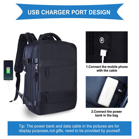 Travel Backpack Women's Large Capacity Multifunctional Backpack Boys' Schoolbag Travel Bag Luggage Bag - V.I.P Digital Presence