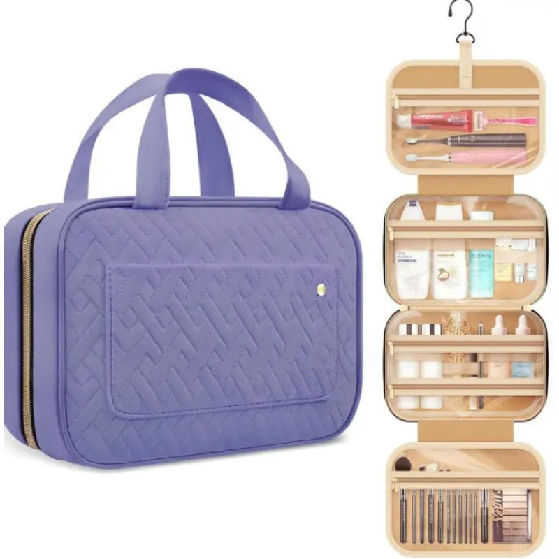 Travel toiletry bag with hook portable makeup bag travel ladies' toiletry bag hand-held toiletry bag - V.I.P Digital Presence