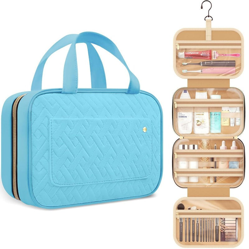 Travel toiletry bag with hook portable makeup bag travel ladies' toiletry bag hand-held toiletry bag - V.I.P Digital Presence