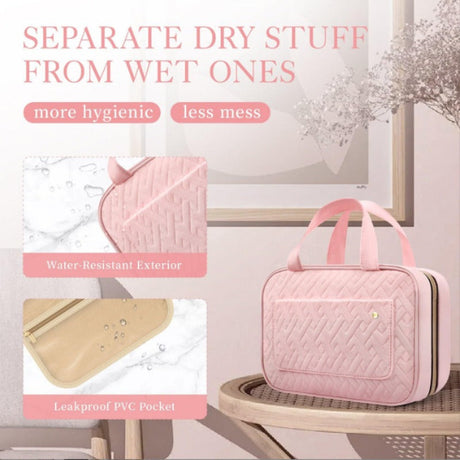 Travel toiletry bag with hook portable makeup bag travel ladies' toiletry bag hand-held toiletry bag - V.I.P Digital Presence