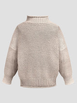 Turtleneck Long Sleeve Sweater - V.I.P Digital Presence