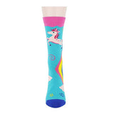 Unicorn Rainbow Printing Autumn And Winter Leisure In The Tube Sports Holiday Gift Socks - V.I.P Digital Presence