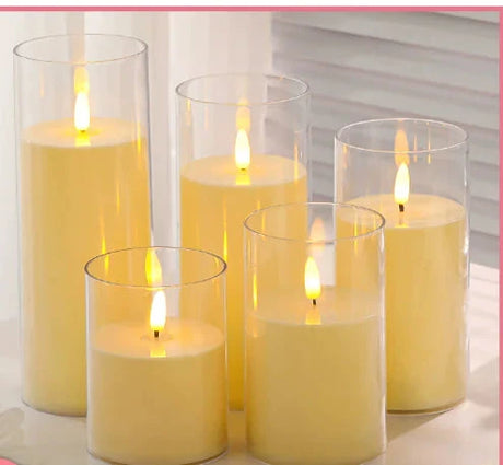 USB Rechargeable LED Pillar Candles - V.I.P Digital Presence