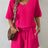 V-Neck Half Sleeve Top and Shorts Set - V.I.P Digital Presence
