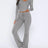 V-Neck Long Sleeve Top and Pants Set - V.I.P Digital Presence