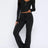 V-Neck Long Sleeve Top and Pants Set - V.I.P Digital Presence