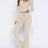 V-Neck Long Sleeve Top and Pants Set - V.I.P Digital Presence