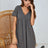 V-Neck Short Sleeve Lounge Dress - V.I.P Digital Presence
