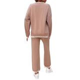 Vacation style loose long sleeved two-piece set - V.I.P Digital Presence