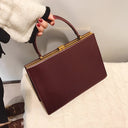 Vintage Big Clip Women Handbags Designer Casual Female Large Capacity Tote Luxury Pu Leather Handbag Ladies Fashion Purses - V.I.P Digital Presence