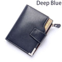 Wallet Baellerry brand Short men Wallets PU Leather male Purse Card Holder Wallet Fashion man Zipper Wallet men Coin bag - V.I.P Digital Presence